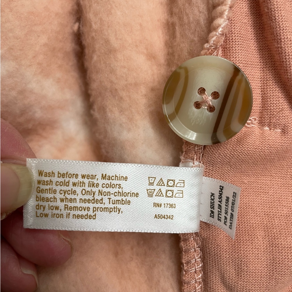 NWOT Koolaburra by UGG Cozy Plaid Sherpa Shirt Jacket/Shacket - Picture 8 of 9